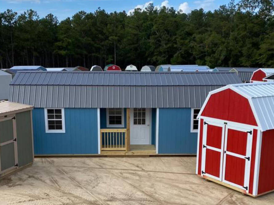 Sneedsboro Portable Buildings shed dealer lot